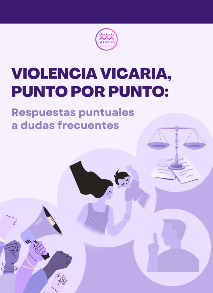 Portada explicación que es violencia vicaria