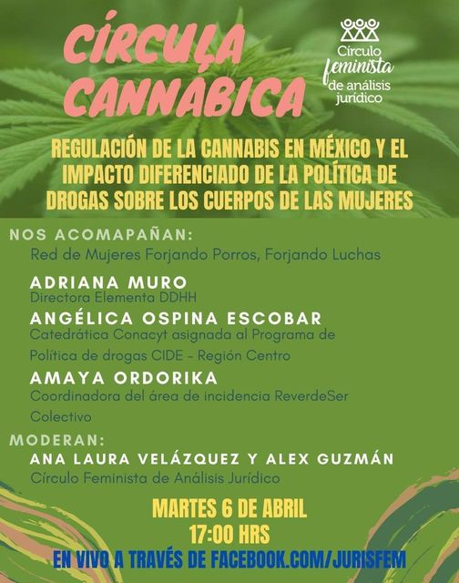 Círcula Cannábica. Regulación de cannabis en México